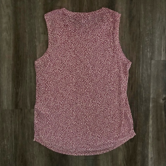 Athleta Breezy Tank Camisole Pink Cheetah - Picture 4 of 9